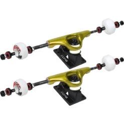 Santa Cruz Skateboard Complete Braun Snacks Everslick 8.25" X 31.8" -Sports Skateboard-Santa Cruz 0118 EXPLODE YEL BLK TGM915 00983.1676929433