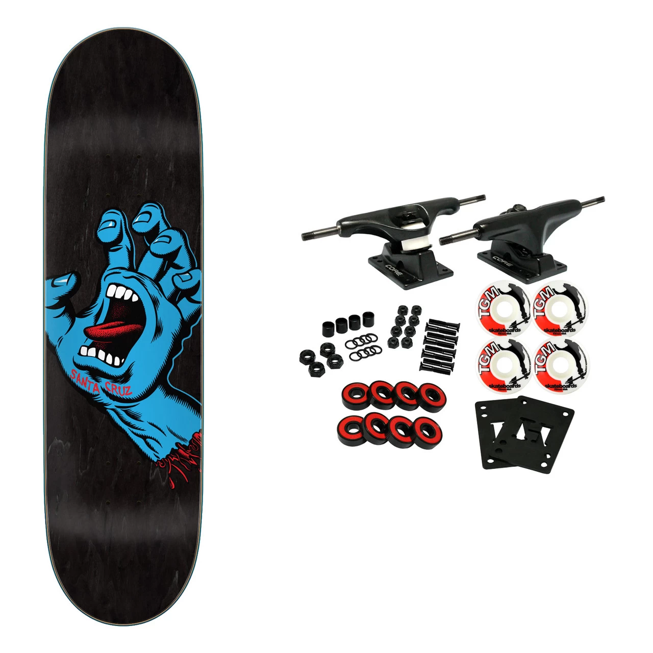 Santa Cruz Complete Screaming Hand Black 8.6" X 31.95" 3 Santa Cruz Complete Screaming Hand Black 8.6" X 31.95"