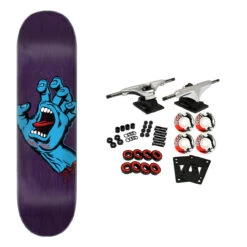 Santa Cruz Complete Screaming Hand Purple 8.375" X 32"