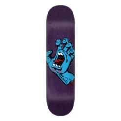 Santa Cruz Deck Screaming Hand Purple 8.375" X 32"