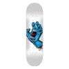 Santa Cruz Deck Screaming Hand White 8.25" X 31.8" -Sports Skateboard-Santa Cruz 11116150 35604.1596658089