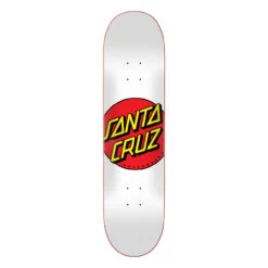 Santa Cruz Deck Classic Dot White 8.0" X 31.62"