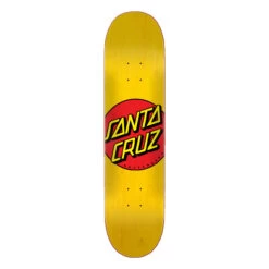 Santa Cruz Deck Classic Dot Yellow 7.75" X 31.61"