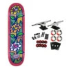 Santa Cruz Complete Delfino Flower Crew VX 8.25" X 31.6" -Sports Skateboard-Santa Cruz 11116611 132988 C 31458.1644850552