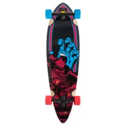 Santa Cruz X Stranger Things Skateboard Complete Screaming Hand Pintail Cruiser