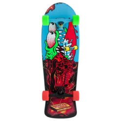 Santa Cruz X Stranger Things Skateboard Meek Slasher 80's Shape Old School