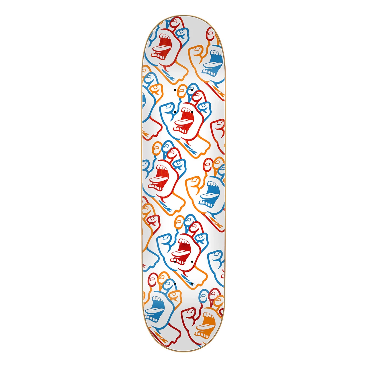 Santa Cruz Skateboard Deck Screaming Hand Fusion 7.75" X 31.4" 3 Santa Cruz Skateboard Deck Screaming Hand Fusion 7.75" X 31.4"