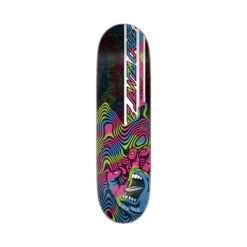 Santa Cruz Skateboard Deck Bad Trip Hand VX Everslick 8.6" X 31.95"