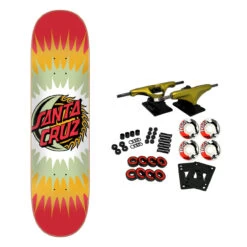 Santa Cruz Skateboard Complete Eclipse Dot 8.0" X 31.6"