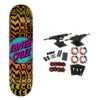 Santa Cruz Skateboard Complete Zebra Marble Dot 8.125" X 31.7" -Sports Skateboard-Santa Cruz 11116917 141354 C 53536.1676929441
