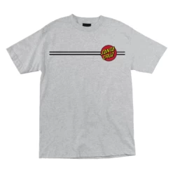 Santa Cruz Shirt Classic Dot Heather Grey