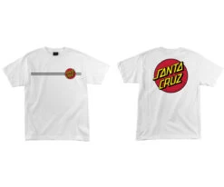 Santa Cruz Shirt Classic Dot White