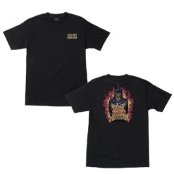 Santa Cruz Shirt Knox Fire Pit Black