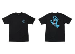 Santa Cruz Shirt Screaming Hand Black