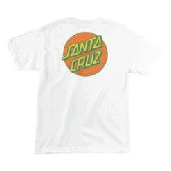Santa Cruz Shirt Other Dot White/Orange/Green -Sports Skateboard-Santa Cruz 44152080 2 21164.1603481756