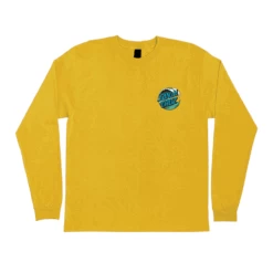 Santa Cruz Longsleeve Shirt Wave Dot Gold