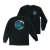 Santa Cruz Longsleeve Wave Dot Black Mens -Sports Skateboard-Santa Cruz 44153394 blk 29140.1626279654
