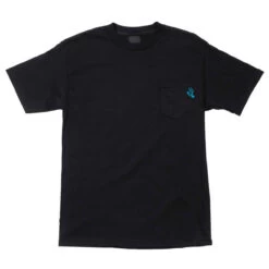 Santa Cruz Shirt Pocket Hand Black
