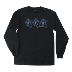 Santa Cruz Longsleeve Shirt Contest Hand Eco Black