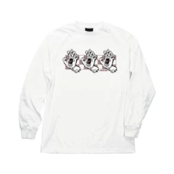 Santa Cruz Longsleeve Shirt Contest Hand Eco White