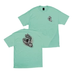 Santa Cruz Shirt Amoeba Hand Celadon