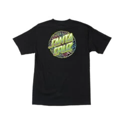 Santa Cruz Shirt Obscure Dot Black -Sports Skateboard-Santa Cruz 44155295 BLK 2 42215.1635958676