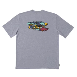Santa Cruz Shirt Meek Slasher Fusion Heather Grey