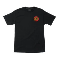 Santa Cruz Skateboards Shirt Meek Slasher Black