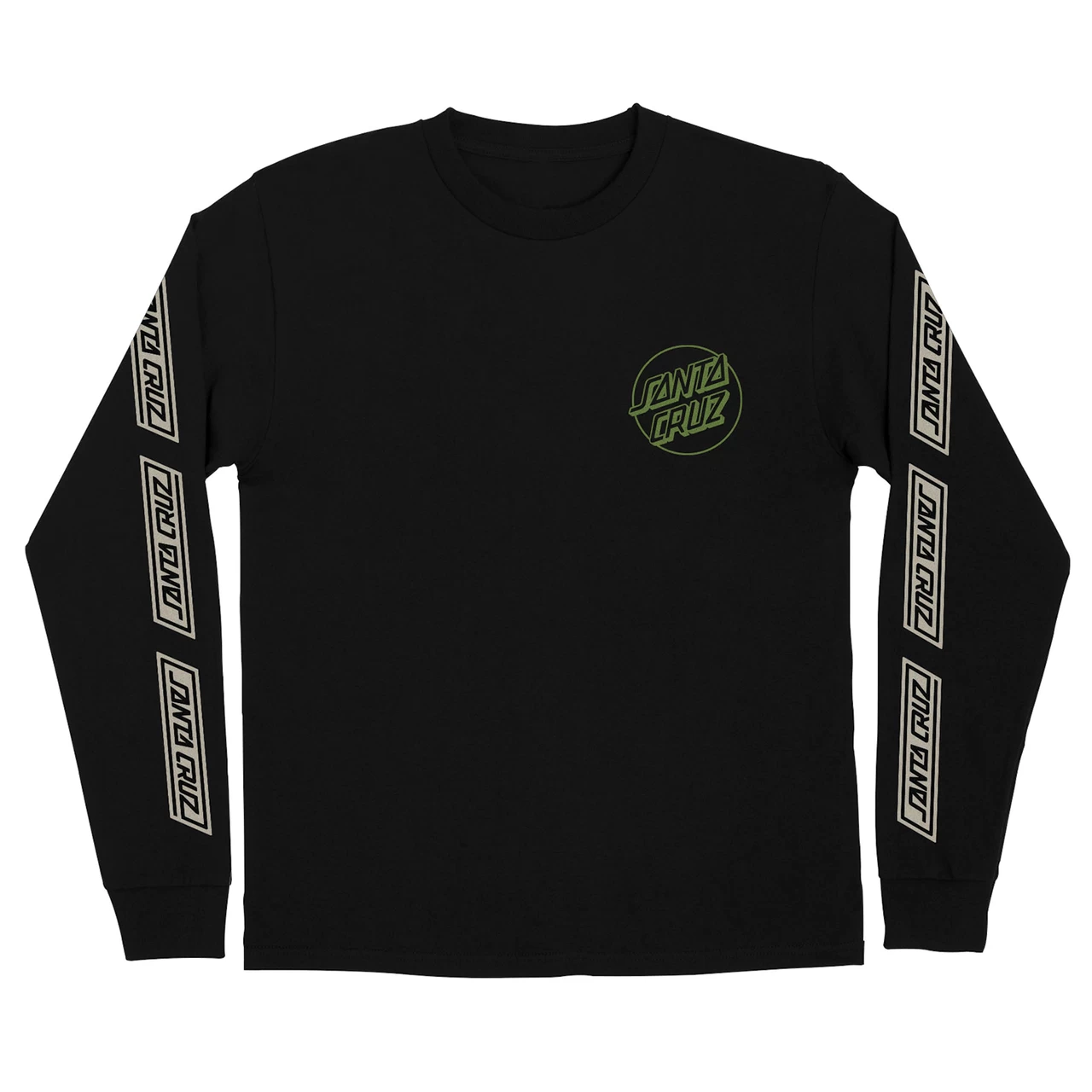 Santa Cruz Skateboards Longsleeve Shirt Serpent Loop Black 4 Santa Cruz Skateboards Longsleeve Shirt Serpent Loop Black - Image 2