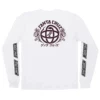 Santa Cruz Skateboards Longsleeve Shirt Serpent Loop White