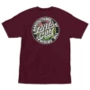 Santa Cruz Skateboards Shirt Acidic MFG Dot Burgundy 2 Santa Cruz Skateboards Shirt Acidic MFG Dot Burgundy -Sports Skateboard-Santa Cruz 44155686 136921 1 14456.1663695273