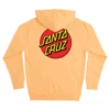 Santa Cruz Skateboards Hoody Classic Dot Pullover Peach -Sports Skateboard-Santa Cruz 4424518 pch1 42936.1674228077