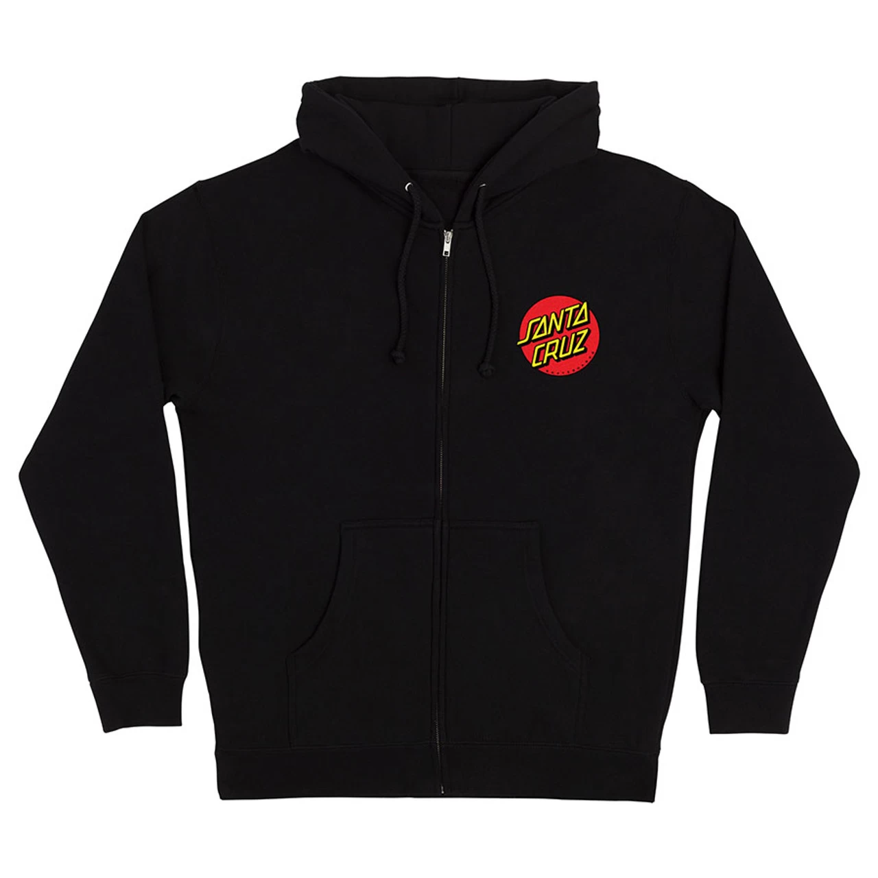 Santa Cruz Skateboards Hoody Meek Slasher Zip Black 4 Santa Cruz Skateboards Hoody Meek Slasher Zip Black - Image 2