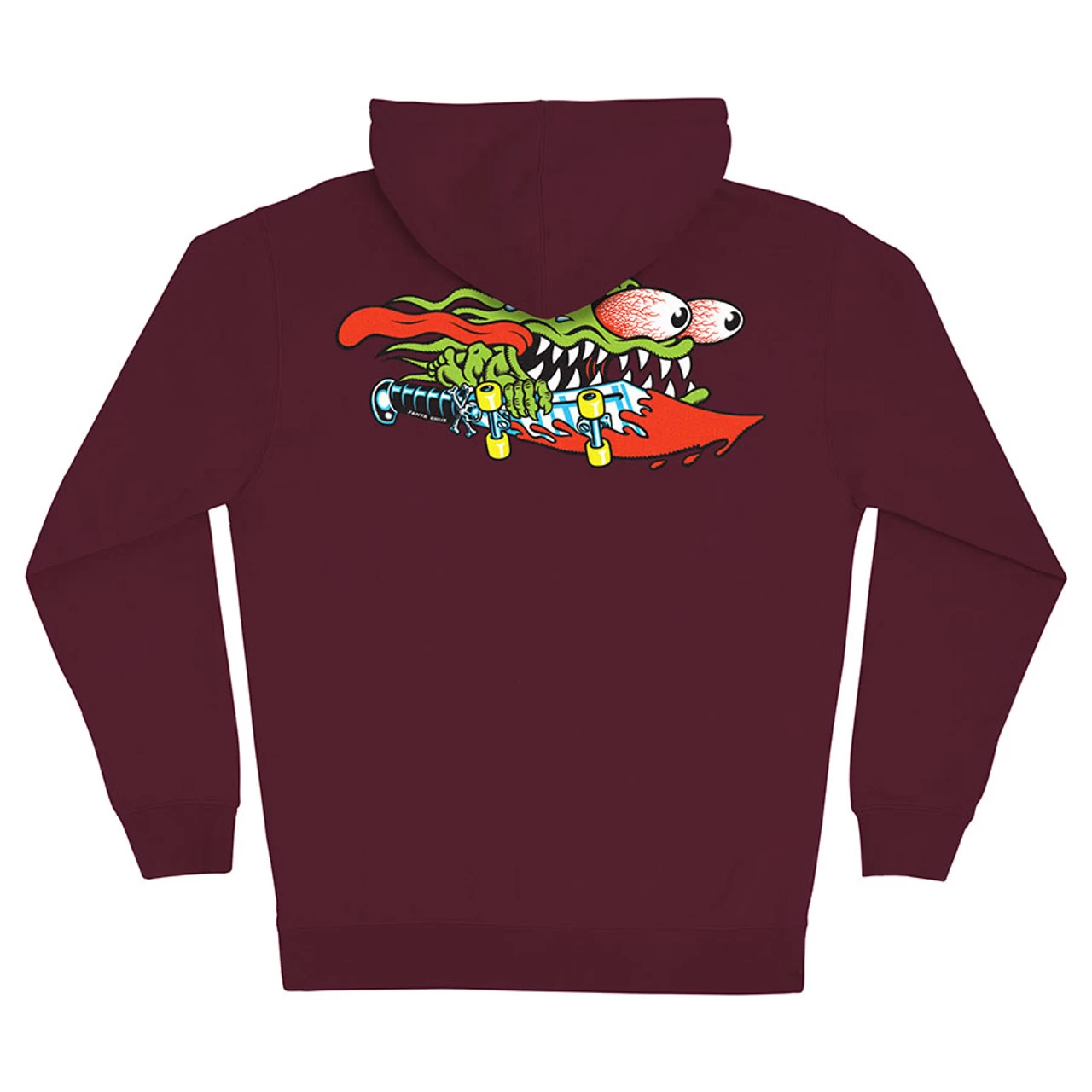 Santa Cruz Skateboards Hoody Meek Slasher Zip Maroon 3 Santa Cruz Skateboards Hoody Meek Slasher Zip Maroon