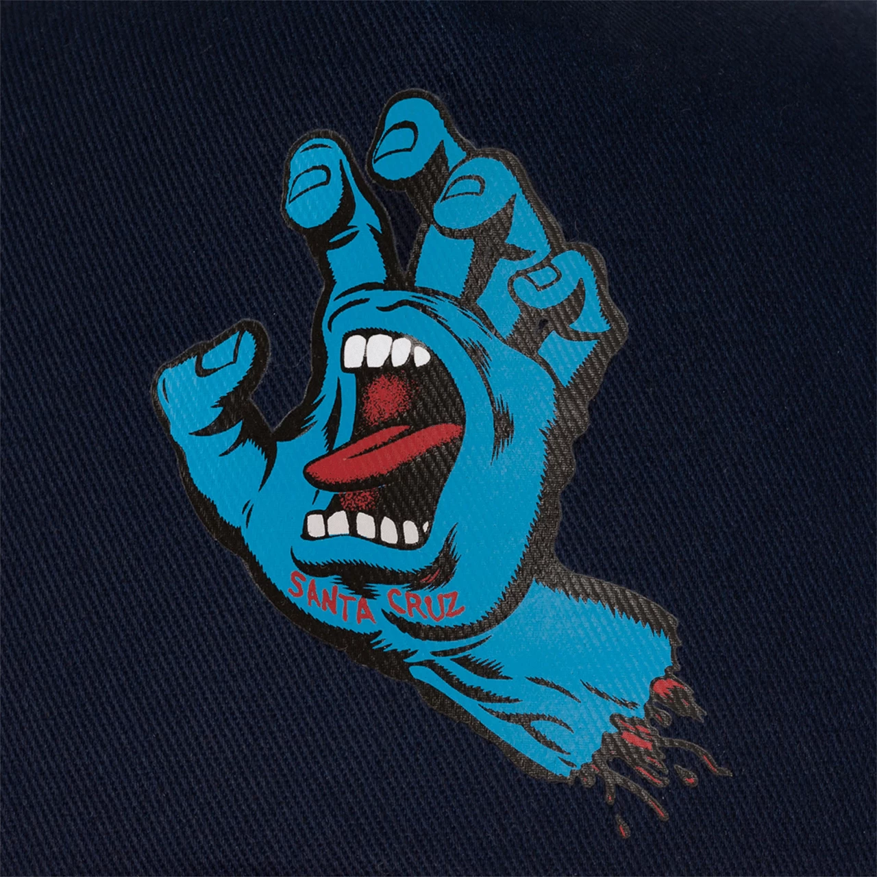 Santa Cruz Skateboards Hat Screaming Hand Front Mesh Navy/White/Red 7 Santa Cruz Skateboards Hat Screaming Hand Front Mesh Navy/White/Red - Image 5