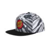 Santa Cruz Hat Classic Snapback Mid Twist Black/Black 1 Santa Cruz Hat Classic Snapback Mid Twist Black/Black -Sports Skateboard-Santa Cruz 44441840 130853 95433.1651084709