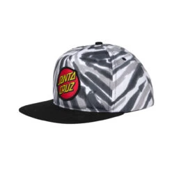 Santa Cruz Hat Classic Snapback Mid Twist Black/Black