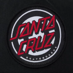 Santa Cruz Skateboards Hat Rob Roskopp Target Dot Mesh Trucker Black/White -Sports Skateboard-Santa Cruz 44442136 rob target dot mesh trucker mid profile hat blackwhite unisex santa cruz 5 79092.1656443658