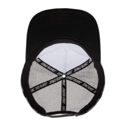 Santa Cruz Skateboards Hat Rob Roskopp Target Dot Mesh Trucker White/Black -Sports Skateboard-Santa Cruz 44442136 rob target dot mesh trucker mid profile hat whiteblack unisex santa cruz 4 23535.1656443650