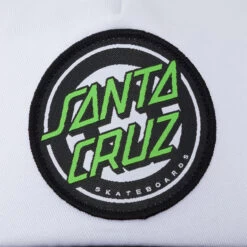 Santa Cruz Skateboards Hat Rob Roskopp Target Dot Mesh Trucker White/Black -Sports Skateboard-Santa Cruz 44442136 rob target dot mesh trucker mid profile hat whiteblack unisex santa cruz 5 33877.1656443650