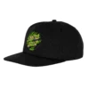 Santa Cruz Skateboards Hat Inferno Dot Snapback Mid Black