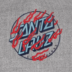 Santa Cruz Skateboards Hat Inferno Dot Snapback Mid Heather Grey/Navy -Sports Skateboard-Santa Cruz 44442193 inferno dot snapback mid profile hat heather greynavy unisex santa cruz 5 02262.1681492043