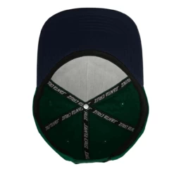 Santa Cruz Skateboards Hat Wave Dot Snapback Mid Forest/Navy -Sports Skateboard-Santa Cruz 44442194 wave dot snapback mid profile hat forestnavy unisex santa cruz 4 25103.1681492087