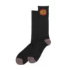 Santa Cruz Socks Cruz Crew Black 2 Pairs -Sports Skateboard-Santa Cruz 44641239 41123 32160.1571074382