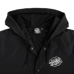Santa Cruz Coat Broken Dot Hooded Windbreaker Black -Sports Skateboard-Santa Cruz 44643104 127808 3 81129.1644943816
