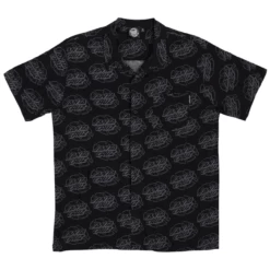 Santa Cruz Shirt Broken Dot Party Top Black/Grey