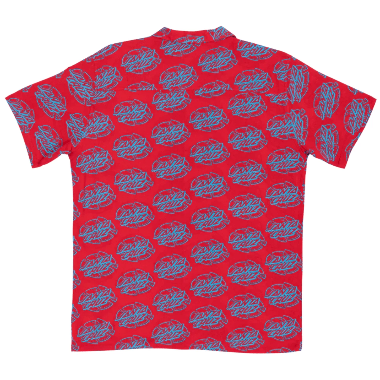 Santa Cruz Shirt Broken Dot Party Top Cardinal/Blue 4 Santa Cruz Shirt Broken Dot Party Top Cardinal/Blue - Image 2