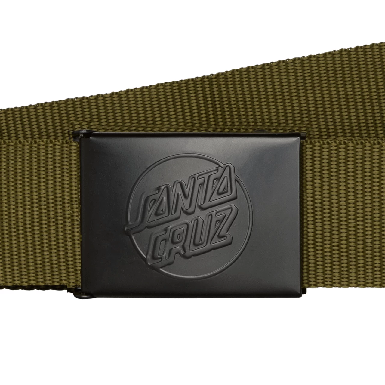 Santa Cruz Skateboards Belt Opus Dot Web OD Green 4 Santa Cruz Skateboards Belt Opus Dot Web OD Green - Image 2