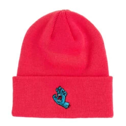 Santa Cruz Skateboards Beanie Screaming Hand Fuji Red