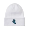 Santa Cruz Beanie Screaming Hand White 1 Santa Cruz Beanie Screaming Hand White -Sports Skateboard-Santa Cruz BE SC612 WHT 25914.1634738507